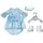 Zapf Creation BABY born Eisprinzessinnen Set 43cm