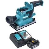 Makita DBO 380 RF1 Akku Schwingschleifer 18 V 93 x 185 mm Brushless + 1x Akku 3,0 Ah + Ladegerät