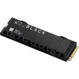 Western Digital WD_BLACK SN850X NVMe SSD 1TB, M.2 2280 / M-Key / PCIe 4.0 x4, Kühlkörper, retail (WDBB9H0010BNC)