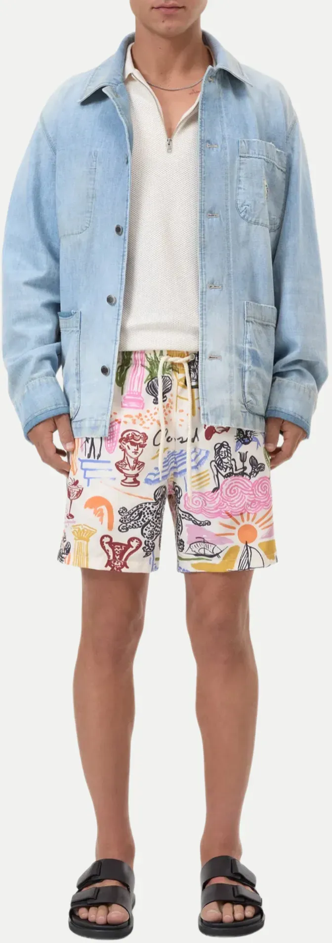 Swim shorts Blau L