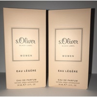 S. Oliver Black Label Eau Lègère Women 2 x 30 ml Eau de Parfum