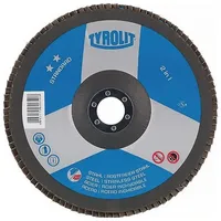 TYROLIT Fächerscheibe standard 115 x 22,2 mm Körnung 80