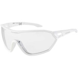 Alpina S-way Vl+ Photochromic Sunglasses Weiß Varioflex Black/CAT1-3 Fogstop