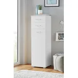 Priess Kombikommode 41 x 135 x 38 cm Weiß