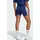 adidas Essentials 3-Streifen High Waisted kurze Leggings - dark blue/white, XS