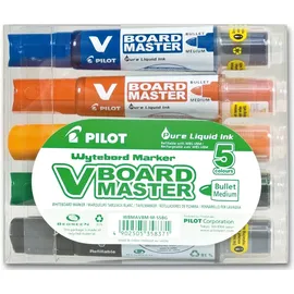Pilot Pen PILOT V-Board Master Whiteboard-Marker farbsortiert 2,0 - 5,0 mm, 5 St.