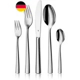 WMF Philadelphia Besteck Set 6 Personen, 30 Teilig, Monobloc-Messer, Cromargan E