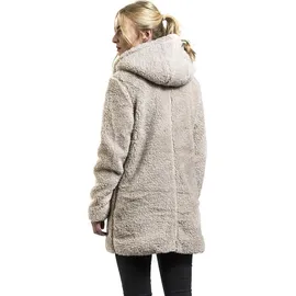 URBAN CLASSICS Ladies Sherpa Jacket sand