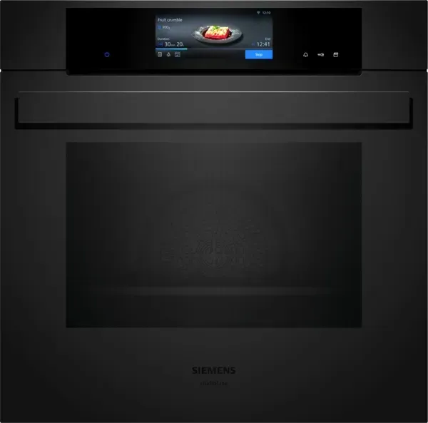 Siemens HS938GDM1 iQ700, Einbau-Dampfbackofen, 60 x 60 cm, Matt schwarz - StudioLine