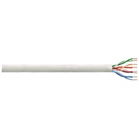 Logilink Patchkabel CAT6 U/UTP AWG24 100.00m weiß Econline aus