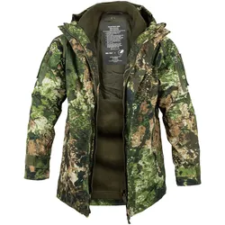 Mil-Tec Nässeschutzjacke m. Fleecejacke Gen. II WASP I Z3A, Größe S