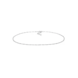 Elli Choker »Halskette Choker Figaro Basic Blogger 925 Silber« Elli Silber 36