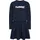 hummel hmlARIA langarm Kleid Mädchen 1009 black iris 104