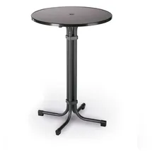 BEST Freizeitmöbel Multiflex Ø 80 x 110 cm anthrazit klappbar