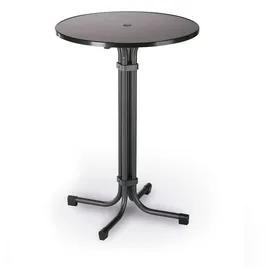 BEST Freizeitmöbel Multiflex Ø 80 x 110 cm anthrazit klappbar