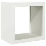 vidaXL Brennholzregal Stahl 60 x 40 x 60 cm Weiß