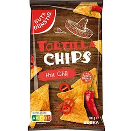 Gut&Günstig Tortilla Chili Chips 300,0 g, 1 St.