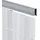 Videx Profil für Sichtschutzmatte 150 cm grau Aluminium 2 St.