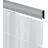 Videx Profil für Sichtschutzmatte 150 cm grau Aluminium 2 St.