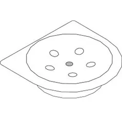 hansgrohe Seifenschale Logo 40936000 klein, einzeln