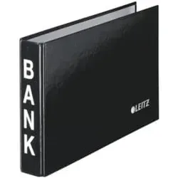 LEITZ Bankordner 2 Ring schwarz 1002-00-95