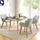 Homcom Esszimmerstuhl Samt grau 2er Set