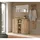 Möbel Boss STATION Garderobenset 157x192x37 cm braun
