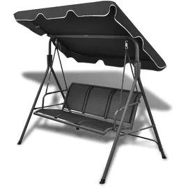vidaXL Hollywoodschaukel Grün 170 cm 3-Sitzer