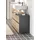 Home Affaire Waschbeckenunterschrank Wisla Siphonausschnitt, Push-to-open-Funktion, Breite 80 cm, Höhe 55 cm grau