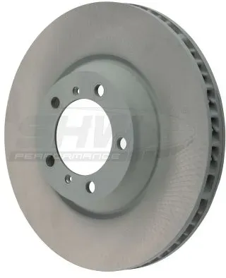 SHW PERFORMANCE Bremsscheibe pfl39735 Vorderachse links glatt 350mm 34mm für Porsche