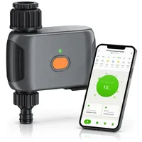Brandson Bewässerungscomputer mit WLAN 0,05 m schwarz