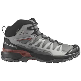 Salomon X Ultra 360 Mid GTX Herren Pewter / Black / Burnt Henna 41 1/3