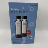 Sodapop Duo Set PET-Flasche 2 x 1 l schwarz