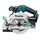 Makita DHS 680 Z Akku-Handkreissäge 18 V 165 mm Brushless + 1x Akku 9,0 Ah - ohne Ladegerät