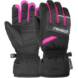 Reusch Kinder Bennet R-Tex XT Handschuhe, Black/Black Melange/pink glo, 6