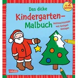 Carlsen Verlag Ausmalbilder für Kita-Kinder: Das dicke Kindergarten-Malbuch Weihnachten