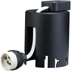 Einbauleuchten Zubehör Einbautopf für Premium Line 68mm 230V GU10 Schwarz