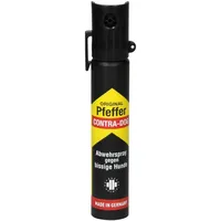 TW1000 Unisex – Erwachsene Pfeffer Contra-Dog Top-Hit mit Clip Pfefferspray, farblos, 91mm