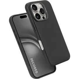decoded iPhone 16 Pro Leder Case schwarz