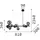 Ideal Lux Perlage 10-flg. 81 cm rund Messing satiniert