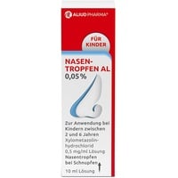 ALIUD PHARMA Nasenspray AL 0,05%, Lösung 10 ml: Mit abschwellender Wirkung bei verstopfter Nase wegen Schnupfen, für Kinder geeignet