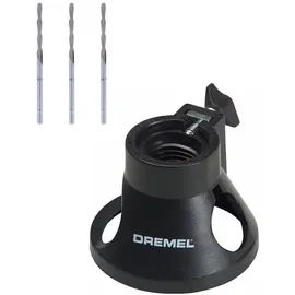 DREMEL 565 Multifunktions Schneideset, für Multifunktionswerkzeug, Zubehör Set mit 1 Aufsätze und 3 Fräser zum Schneiden und Fräsen in verschiedene Materialien