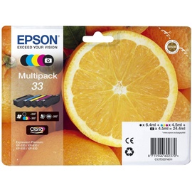 Epson 33 CMYK + photoschwarz