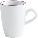 Kahla 574732A69973C Pronto Line Espresso-Obertasse hoch 0,10 l Line wild berry | Espressotasse mit lila Linie aus Porzellan