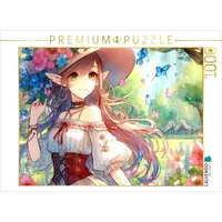 Calvendo Puzzle Blumenelfe 1000 Teile Lege-Größe 64x48cm Foto-Puzzle für
