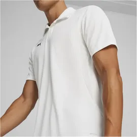 Puma teamGOAL Polo weiß S