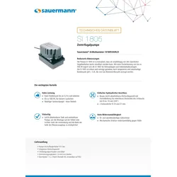 Sauermann SI-1805 Zentrifugalpumpe