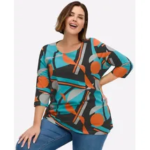 Sieh an! Longshirt Schwarz 48