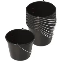 Kistenberg Baueimer 12 l 10er Set Mörteleimer Eimer Maurereimer