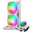 Cooler Master MasterLiquid 240 Core II Wasserkühlung – 240mm AIO Wasserkühlsystem (max. 260 W TDP), GR9-Doppelkammerpumpe, verbesserte ARGB-Gen-2-Lüfter, schnell montierbare AMD- und Intel-Kits – Weiß